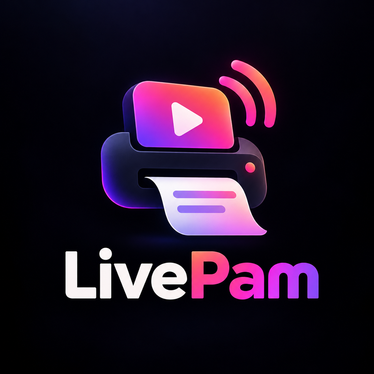 LivePam — print your TikTok LIVE